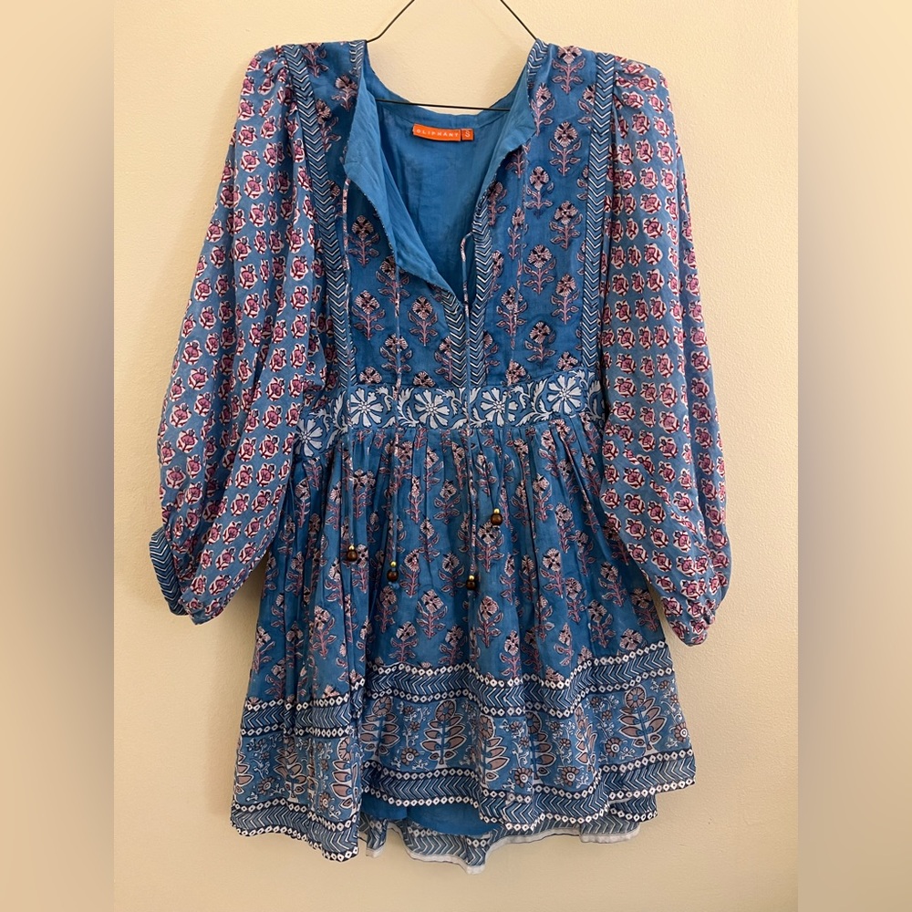Oliohant blue dress